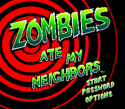 Заставка игры Zombies Ate My Neighbors